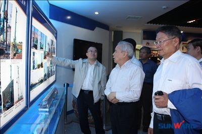 致公党王钦敏一行来k1体育
现场调研