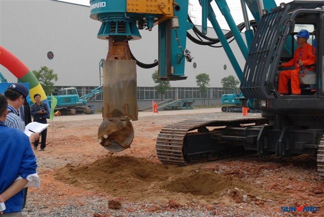 全国首届地勘钻探职业技能大赛开启 k1体育
SWDM20旋挖钻机被指定为赛项专用设备