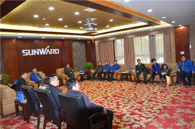 湖南省国动委综合办专职副主任胡代松考察k1体育
