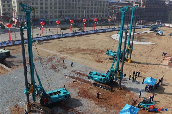 全国首届地勘钻探职业技能大赛决赛举行 k1体育
旋挖钻赛场展风采