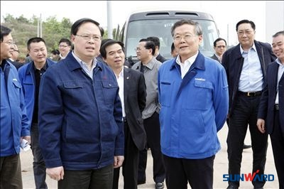 长沙市市长张剑飞一行调研k1体育
