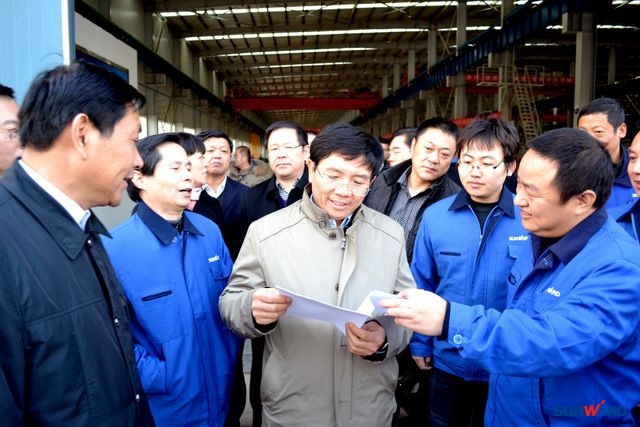 安徽省委副书记孙金龙视察山河矿装