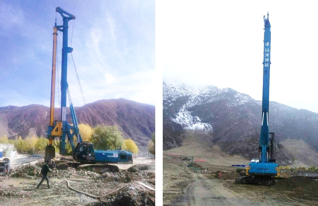 k1体育
二十台旋挖钻机高原施工放异彩