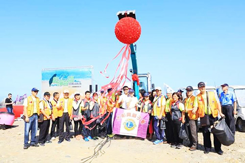 图说怪手环台净滩活动，智绘k1体育
环保节能