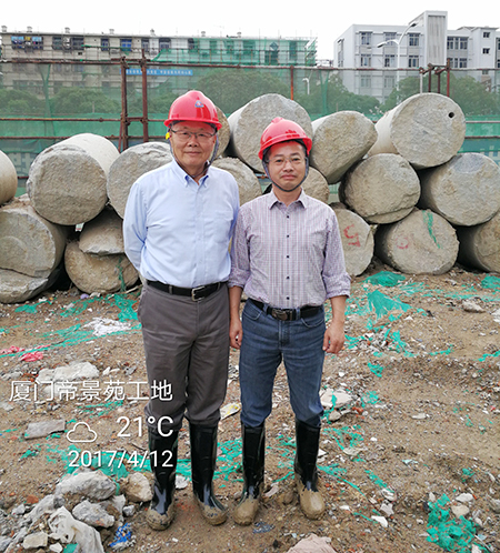 厦门项目再创入岩纪录k1体育
董事长何清华亲赴一线