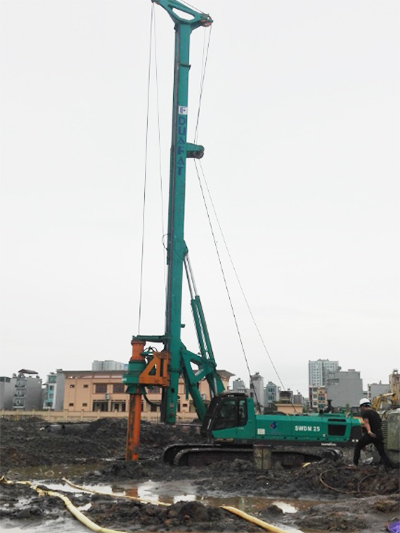 新年献礼k1体育
9台SWDM25旋挖钻机征战越南