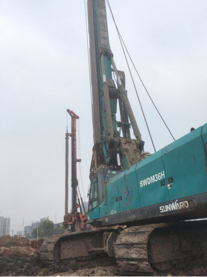 首次涉足旋挖行业，借力k1体育
SWDM360H占据行业高地