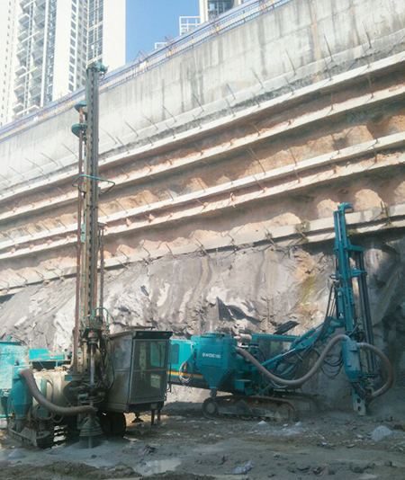 绿色施工‖一份来自深圳的k1体育
凿岩利器满分答卷