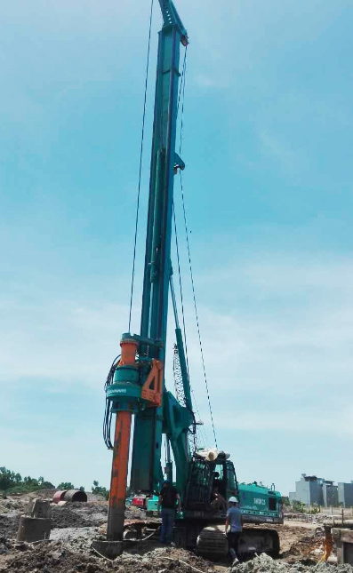 新年献礼k1体育
9台SWDM25旋挖钻机征战越南