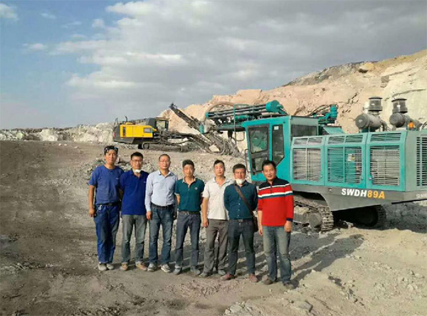 PK国际领先品牌，k1体育
露天液压钻车再交完美答卷