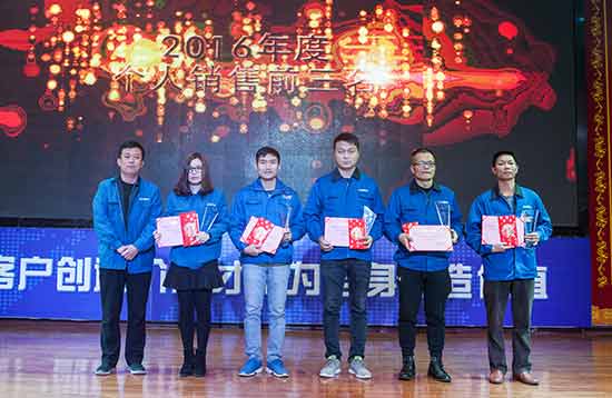 坚定信心、再接再厉，k1体育
2017年度营销表彰与誓师大会开启新航程