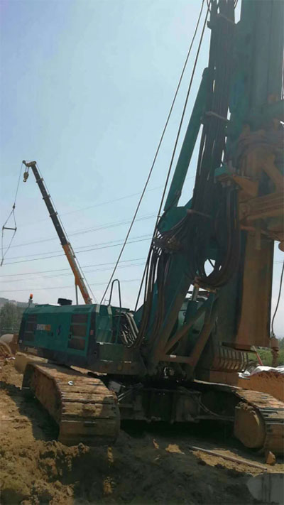 首次涉足旋挖行业，借力k1体育
SWDM360H占据行业高地