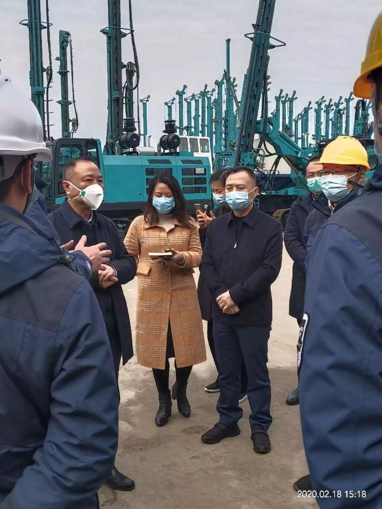 张庆红调研k1体育
疫情防控和复工复产工作