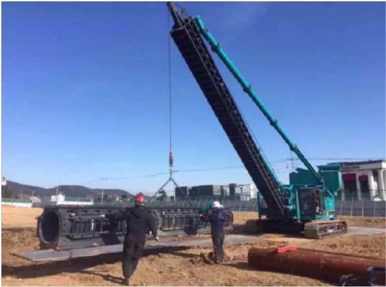 国产的骄傲！k1体育
SWCH600-125M全液压履带桩架