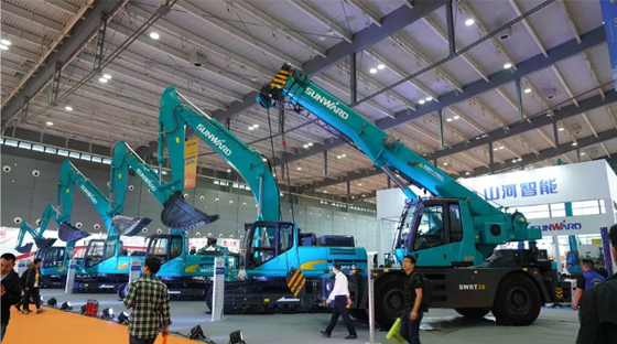 超强阵容尽显创新成果！k1体育
闪耀长沙工程机械展