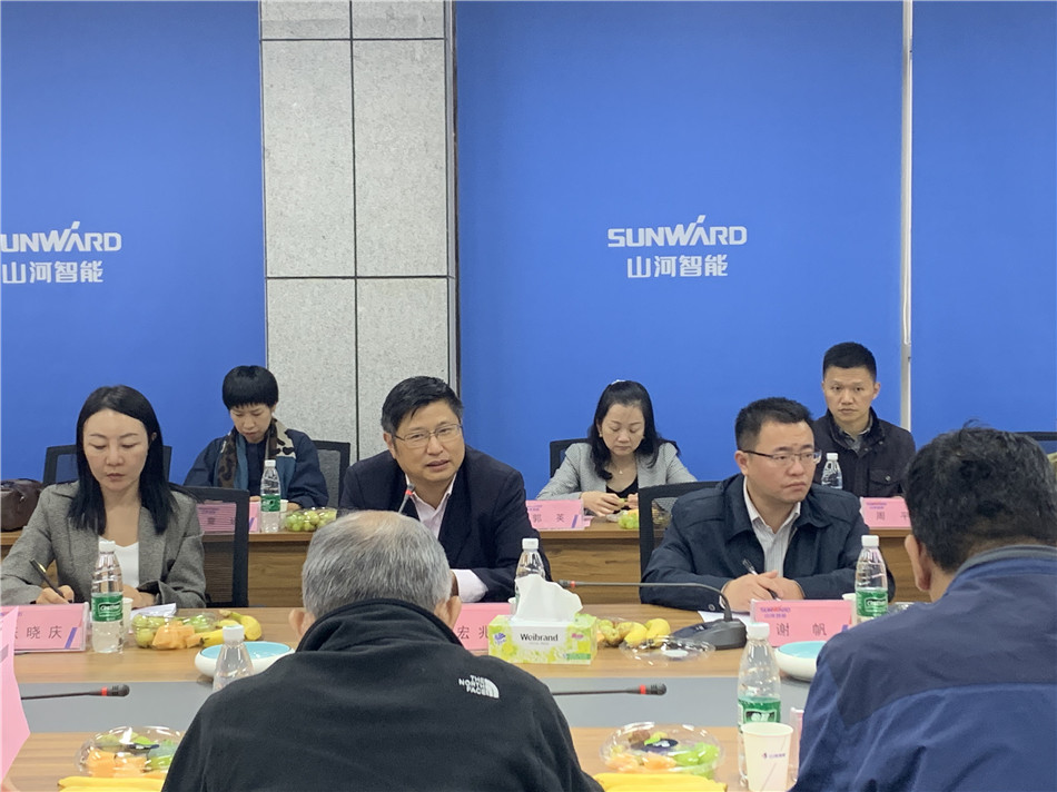 长沙市总工会党组书记周宏兆一行莅临k1体育
考察调研