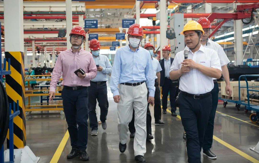 中国金茂高级副总裁张辉率团考察k1体育
