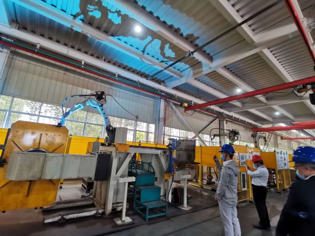 长沙工业机器人应用专题训练营到访k1体育
