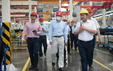 省工程机械产业与铸造产业合作对接会在k1体育
举行