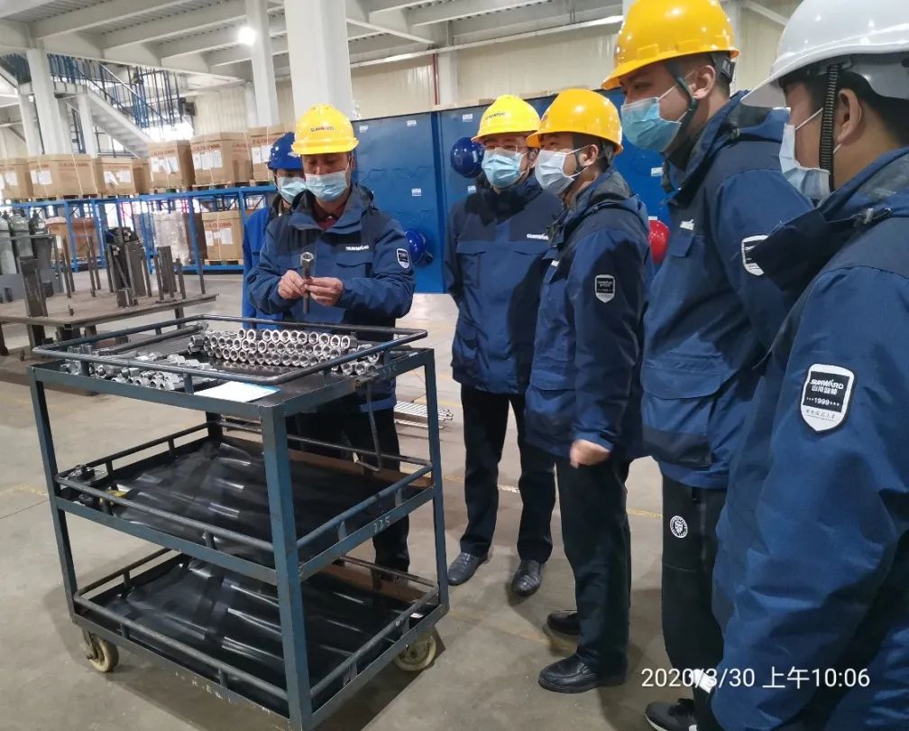 严抓环境安全，确保安全生产——总经理带队检查环境安全工作