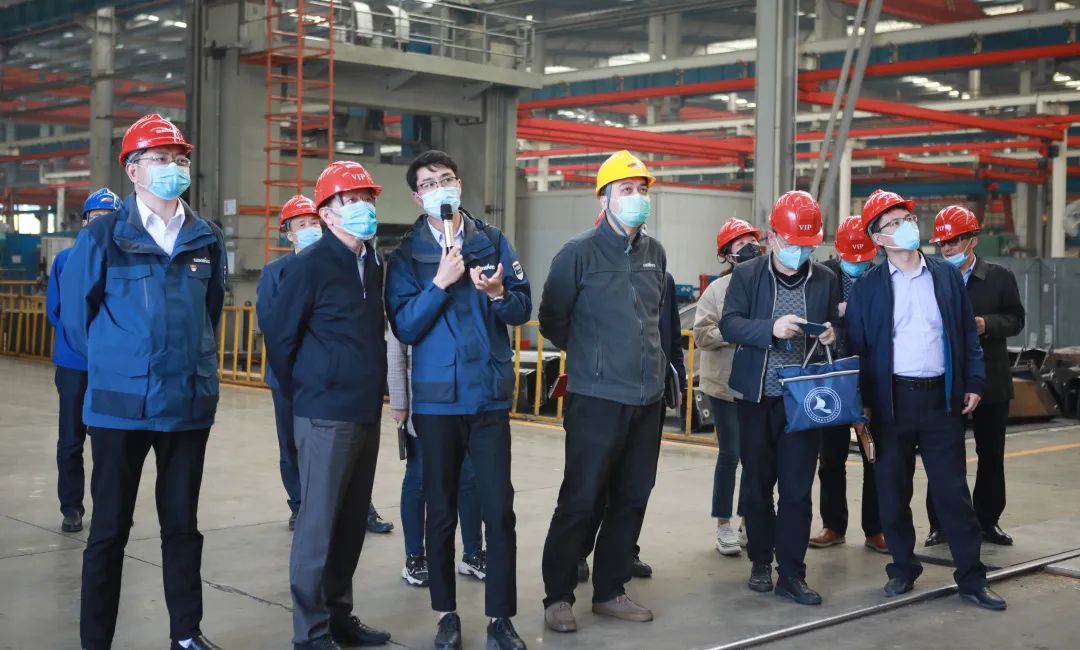 宁夏工信厅副厅长张伟一行调研k1体育
