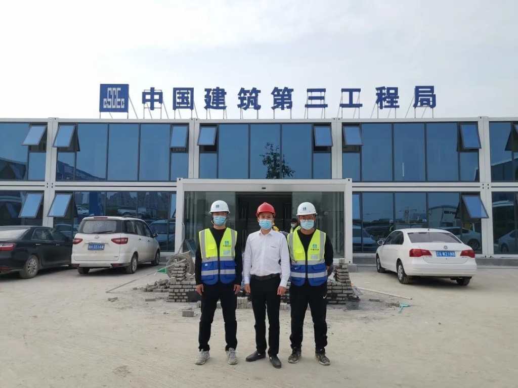 强强联合，k1体育
成功牵手中建三局