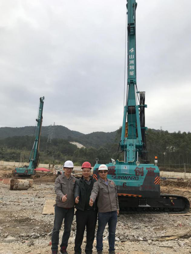 星级品质+星级售后，所以他选择了k1体育
旋挖钻机