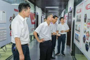 广州工控党建联盟联络员一行到k1体育
开展工作对接