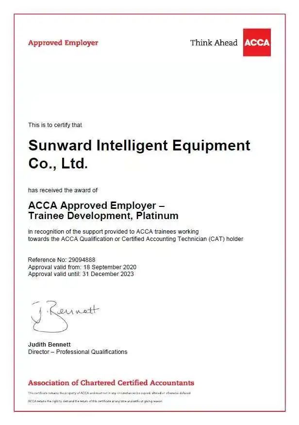 祝贺！k1体育
成为ACCA认可雇主