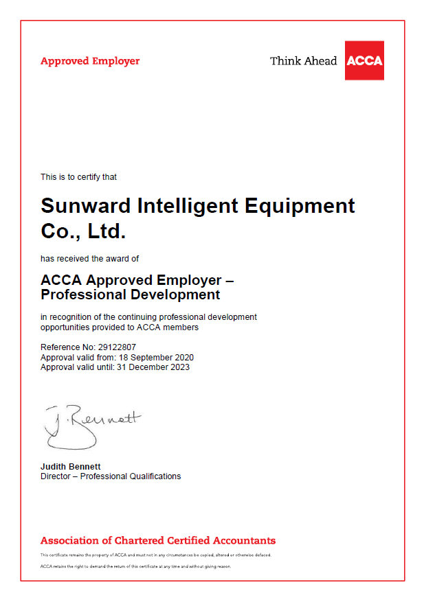 祝贺！k1体育
成为ACCA认可雇主