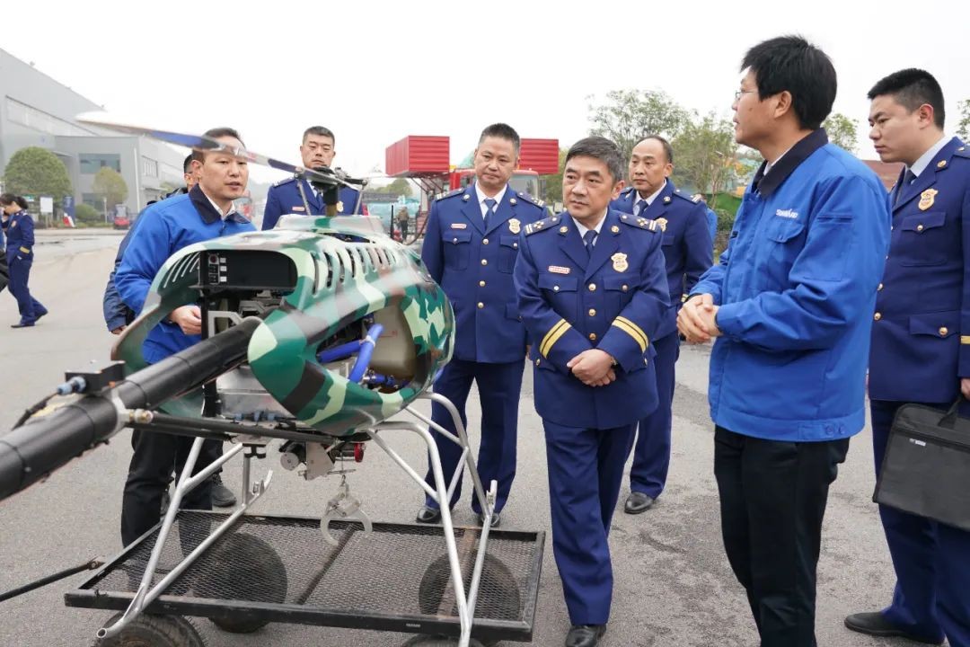 消防救援局考察k1体育
无人化应急救援装备