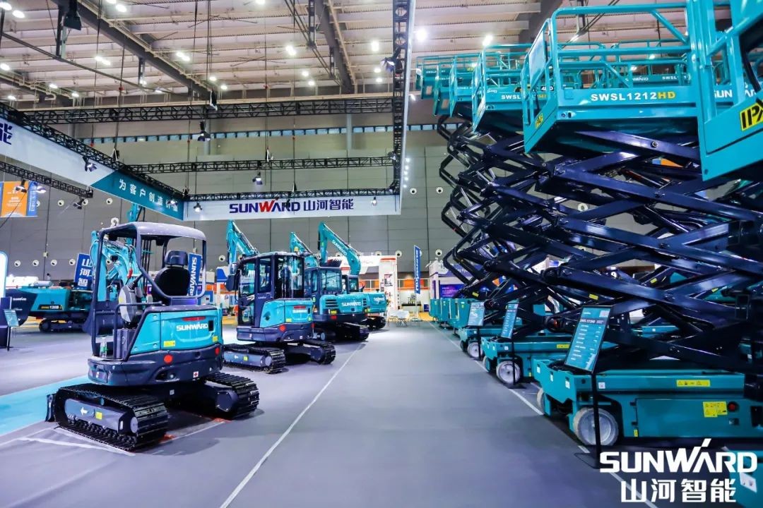 “山河绿”亮相长沙国际工程机械展，50余款产品尽显k1体育
创新实力