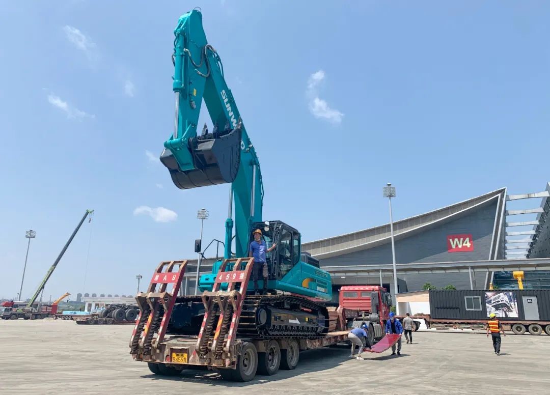 进场布展！2021年长沙国际工程机械展倒计时，k1体育
展区亮点提前剧透