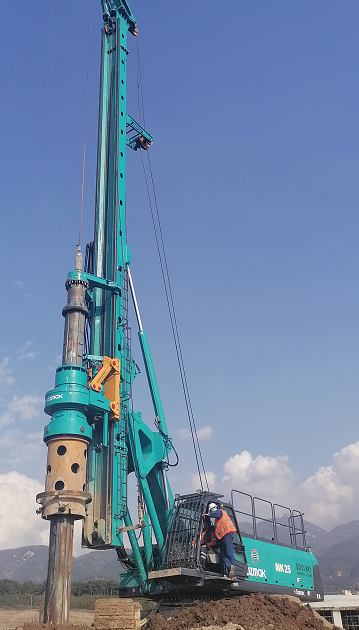 一枚“铁粉”！土耳其客户采购k1体育
旋挖钻机