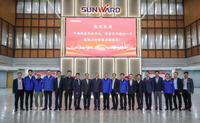 中国联通党组书记、董事长王晓初到访k1体育
