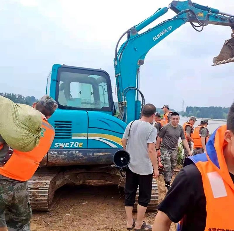 k1体育
设备驰援河南，助建家园防线