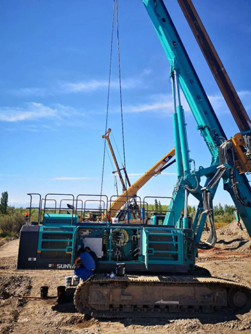 顶酷暑 走戈壁 2021年k1体育
全球服务万里行走进新疆