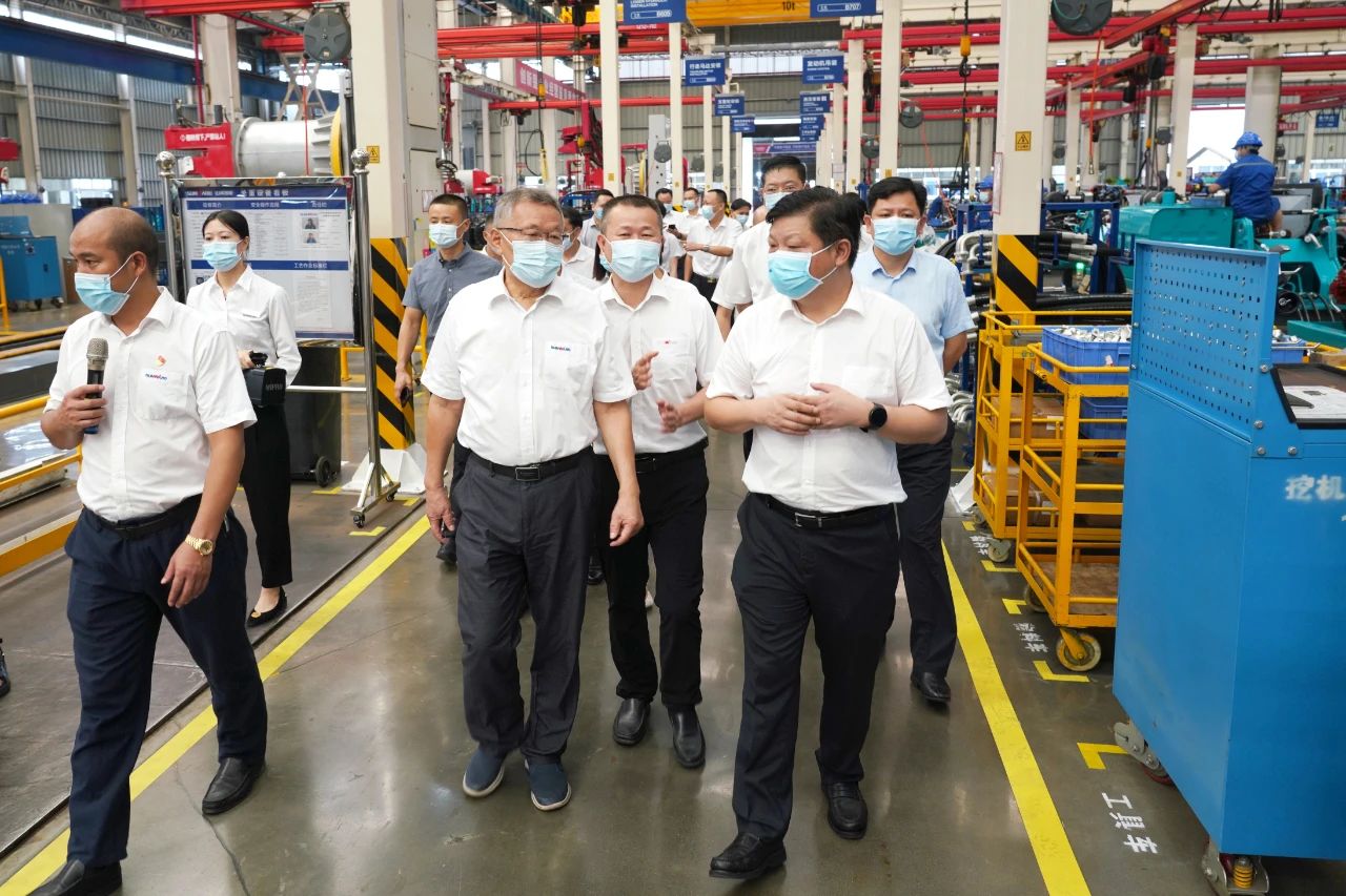 长沙县委书记付旭明调研k1体育
