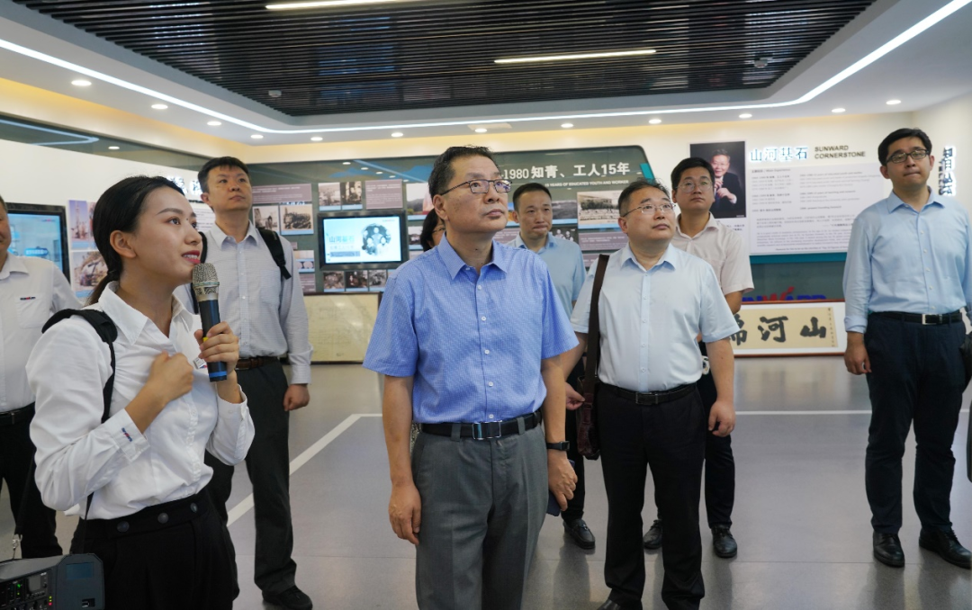 中国出口信用保险公司领导一行调研k1体育
