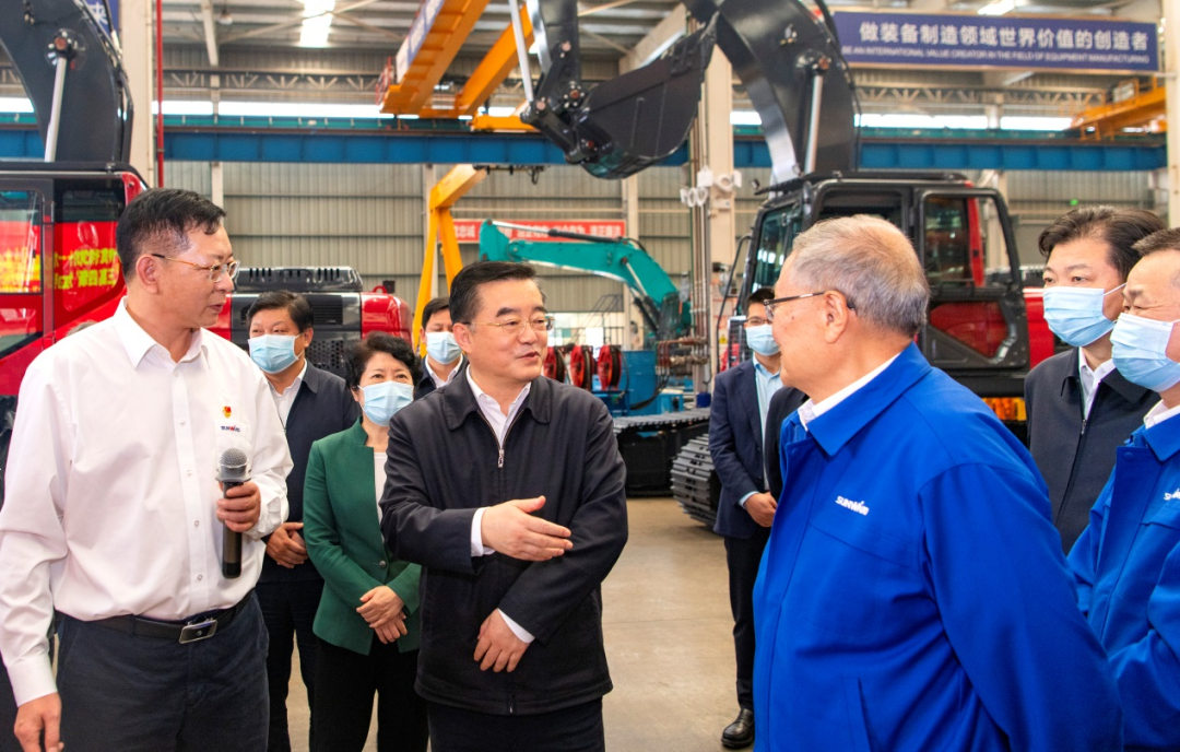 湖南省委书记张庆伟调研k1体育
