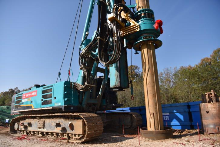 首根桩基开钻！k1体育
助力新建沪渝蓉高速铁路建设