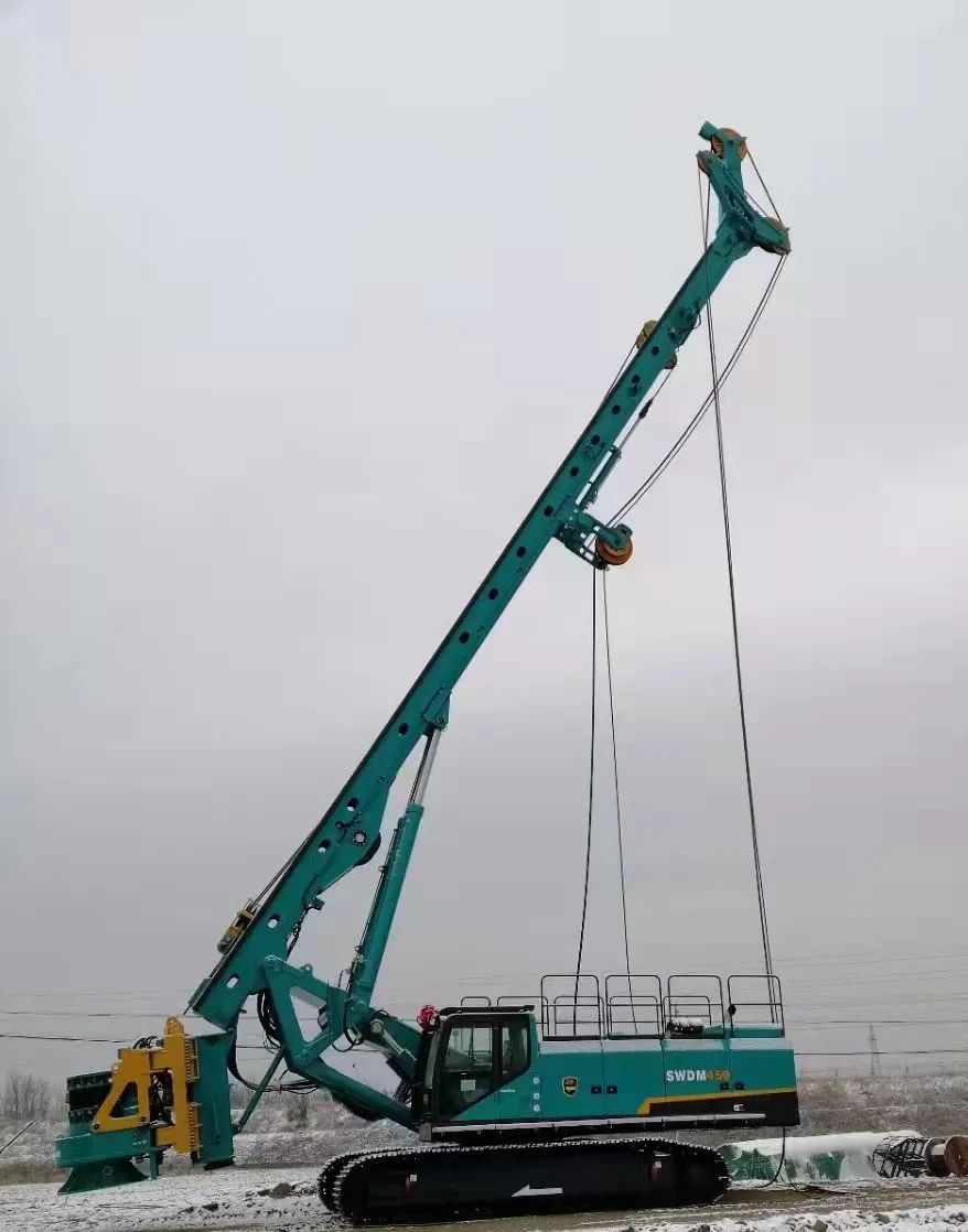 创富故事 | 潜心桩基施工30载，他们认准k1体育
旋挖钻