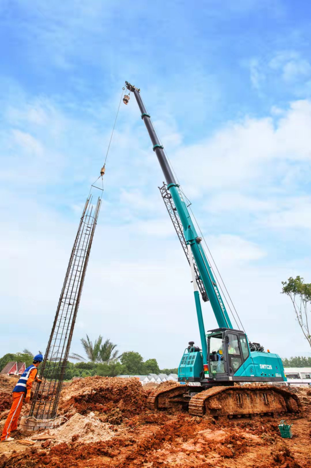 创富故事 | 潜心桩基施工30载,他们认准k1体育
旋挖钻