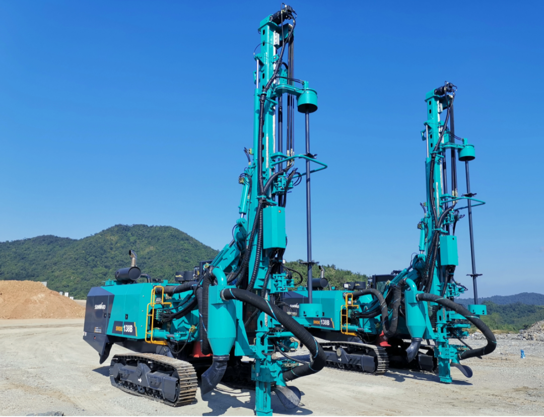 追加订单！k1体育
一体化潜孔钻机助力海南华润水泥获好评