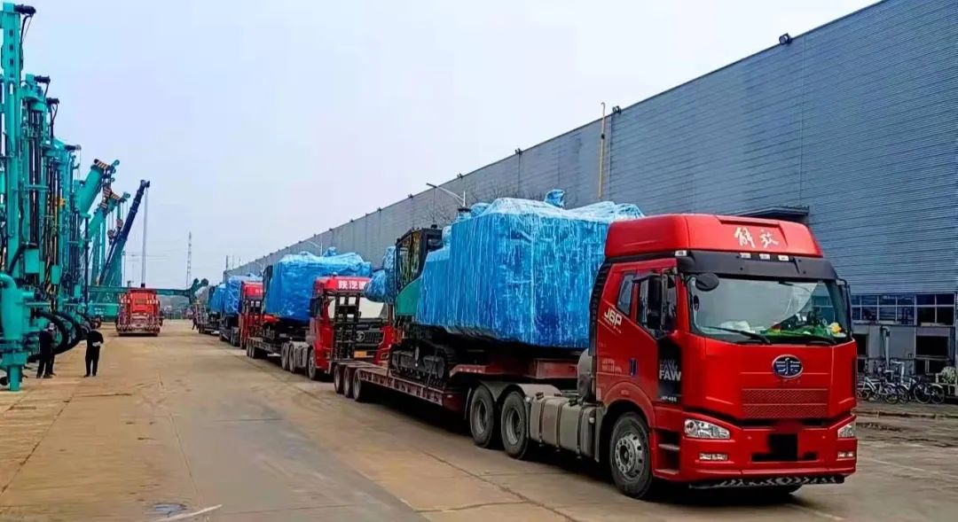 开门红！k1体育
凿岩设备实现新年首单发货