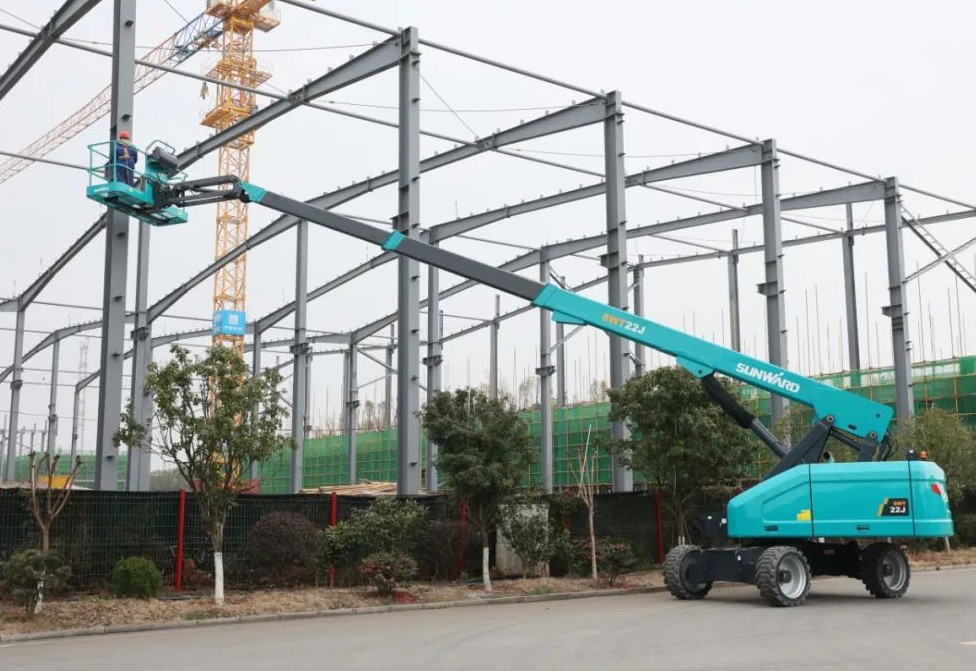 勇闯蓝海!k1体育
两款臂式高空作业平台正式“出道”