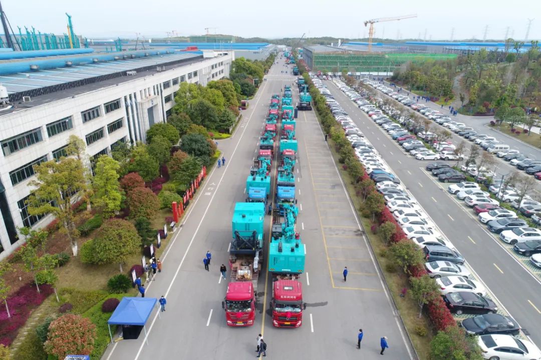 征战全球市场！k1体育
凿岩设备批量发货