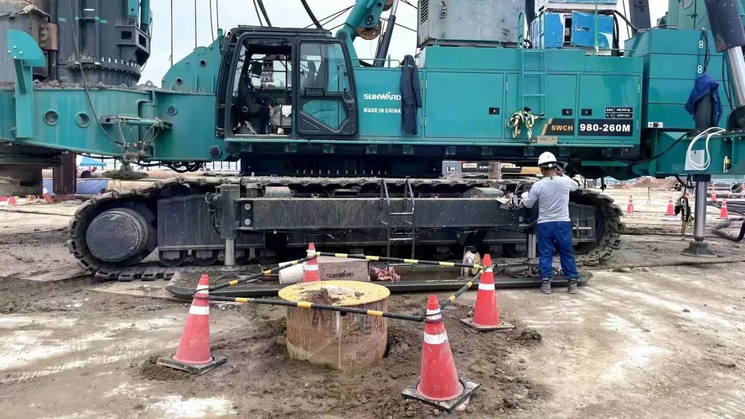 “全球最高桩架”崭露头角!k1体育
实力助建韩国首尔麻古MICE综合园区