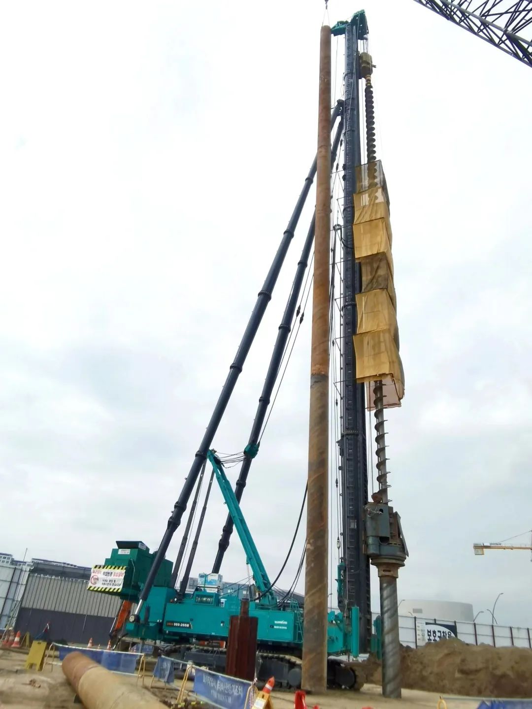 “全球最高桩架”崭露头角!k1体育
实力助建韩国首尔麻古MICE综合园区