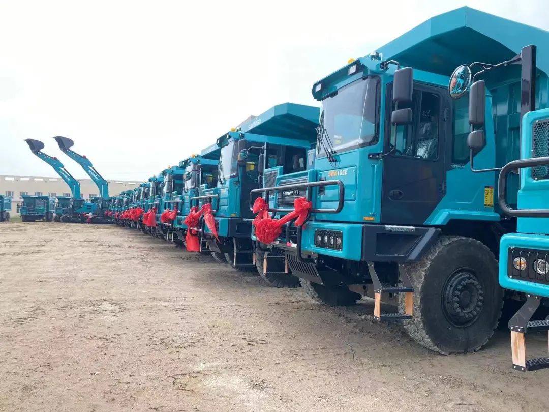 效率更高、实力更强！k1体育
“矿山搭档”批量交付